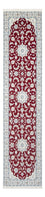 Alfombra de pasillo Alfombra Persa - Nain - Prima - 300 x 78 cm - rojo