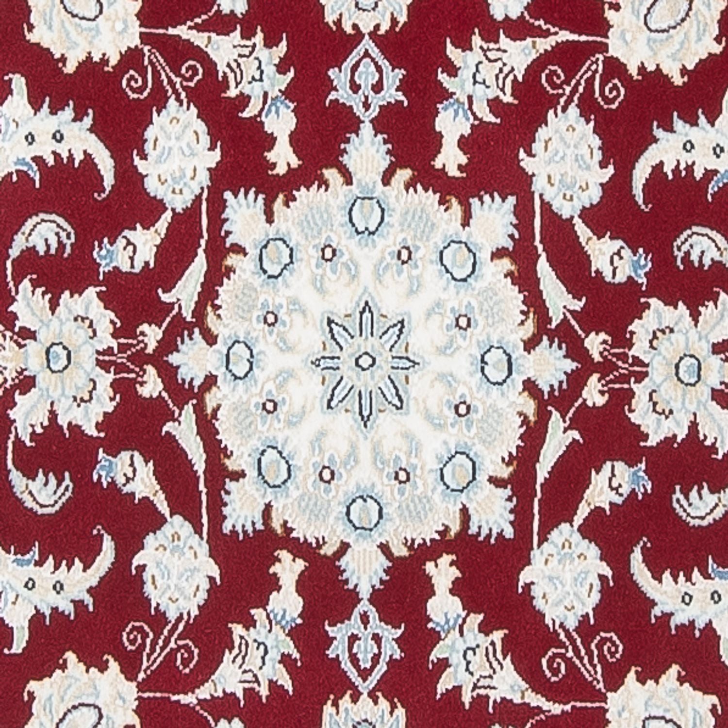 Alfombra de pasillo Alfombra Persa - Nain - Prima - 300 x 78 cm - rojo