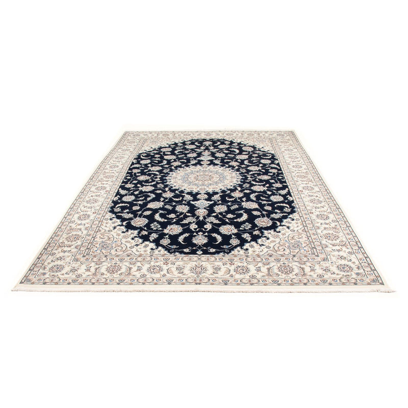 Alfombra Persa - Nain - Prima - 296 x 196 cm - azul oscuro