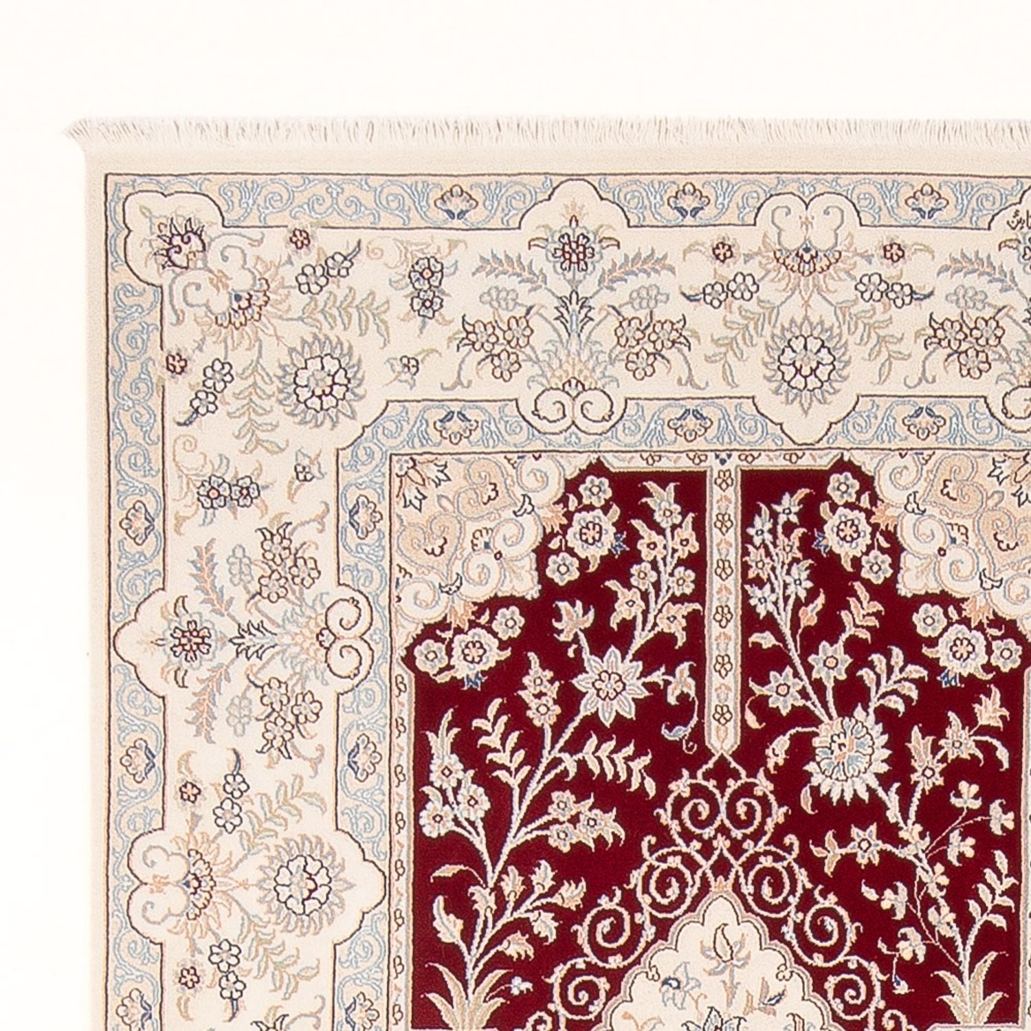 Alfombra Persa - Nain - Prima - 300 x 198 cm - rojo