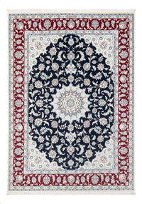 Alfombra Persa - Nain - Prima - 204 x 150 cm - azul oscuro