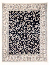 Alfombra Persa - Nain - Prima - 305 x 248 cm - azul oscuro