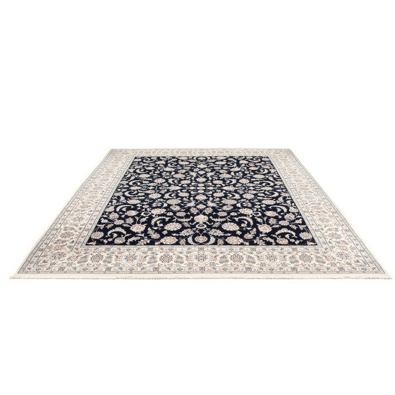 Alfombra Persa - Nain - Prima - 305 x 248 cm - azul oscuro