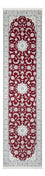 Alfombra de pasillo Alfombra Persa - Nain - Prima - 295 x 81 cm - rojo