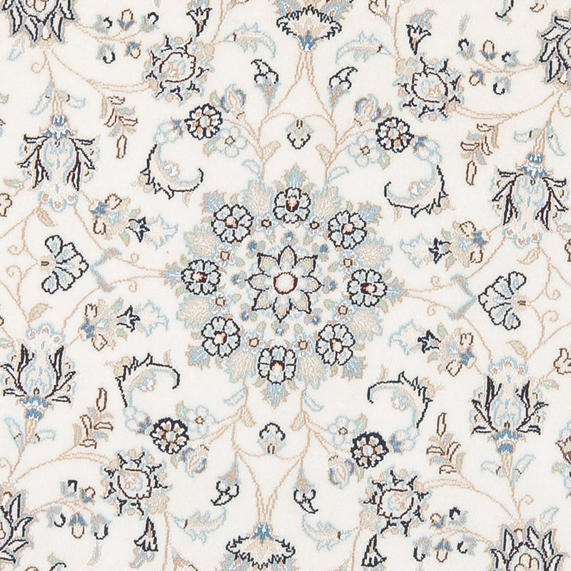 Alfombra Persa - Nain - Prima redondo  - 148 x 149 cm - crema