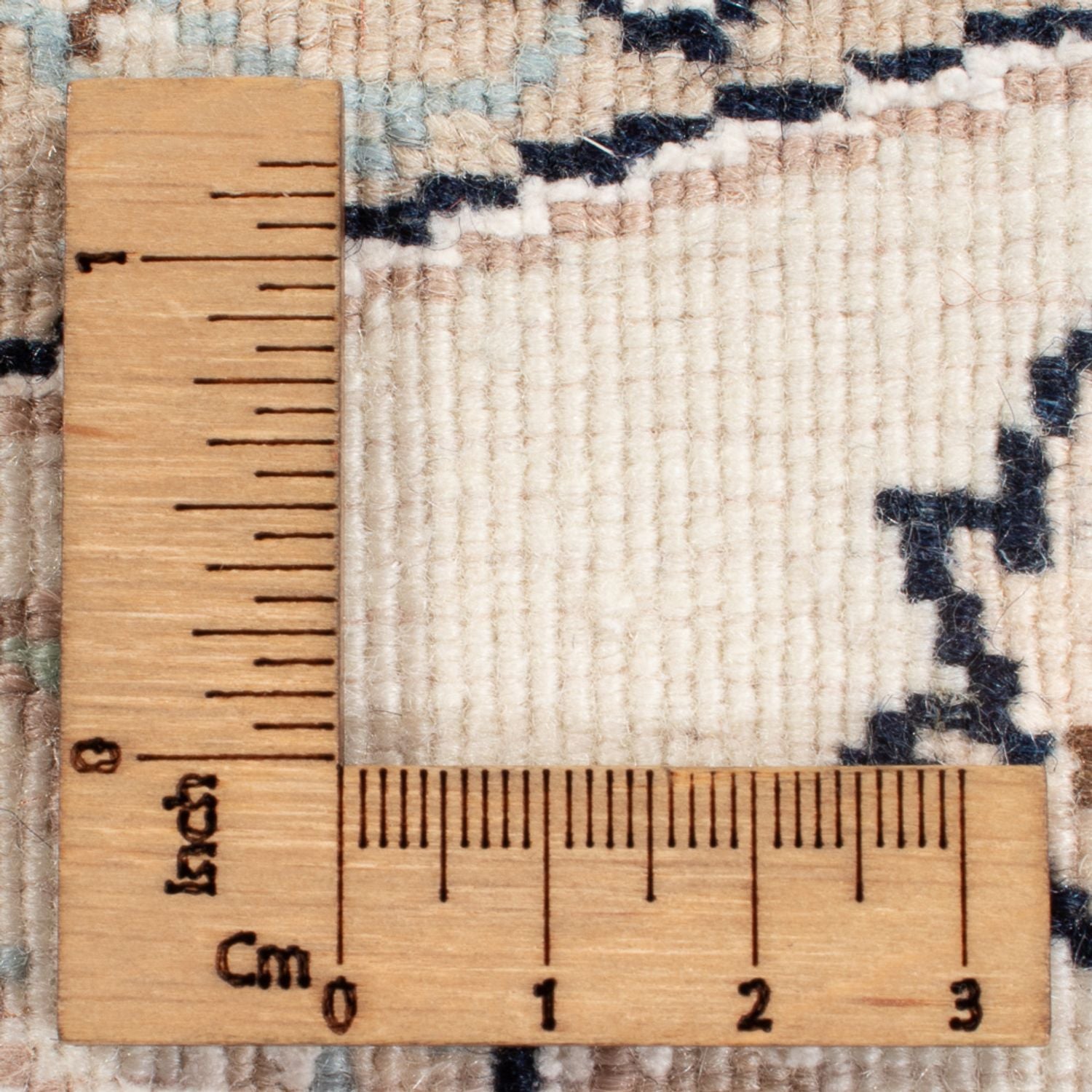 Alfombra Persa - Nain - Prima redondo  - 148 x 149 cm - crema
