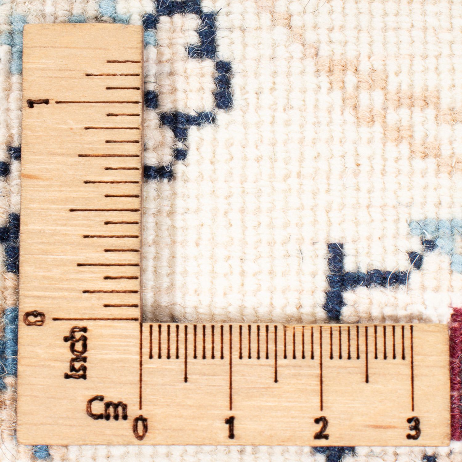 Alfombra de pasillo Alfombra Persa - Nain - Prima - 350 x 84 cm - crema