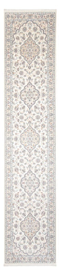 Alfombra de pasillo Alfombra Persa - Nain - Prima - 390 x 93 cm - crema