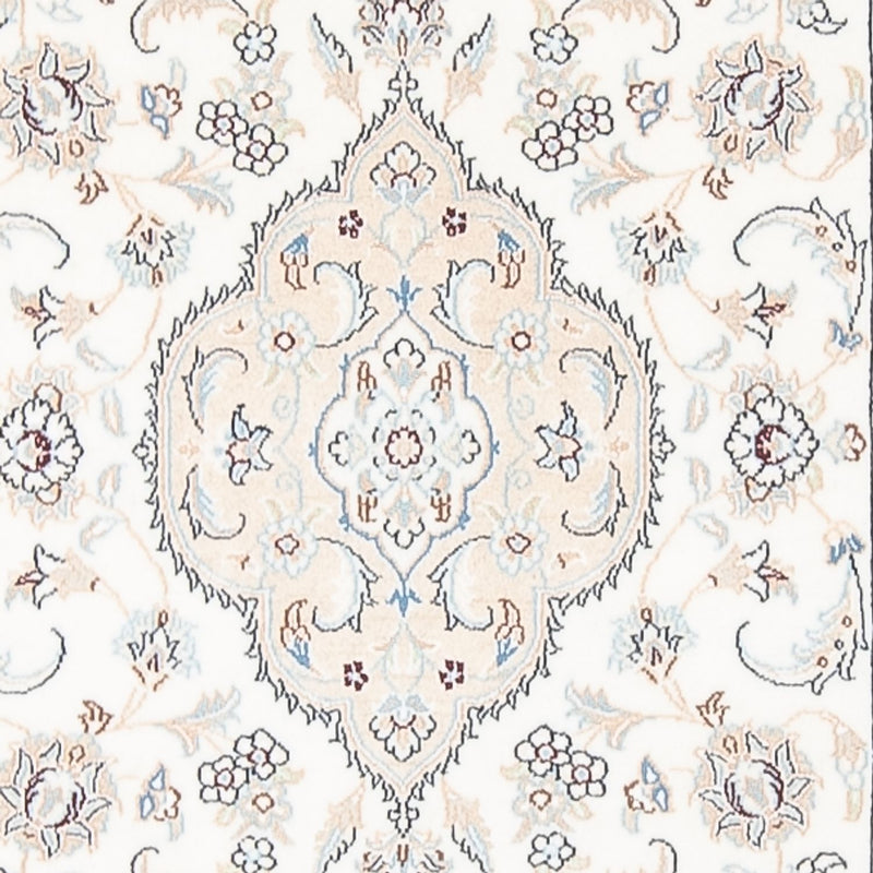 Alfombra de pasillo Alfombra Persa - Nain - Prima - 390 x 93 cm - crema