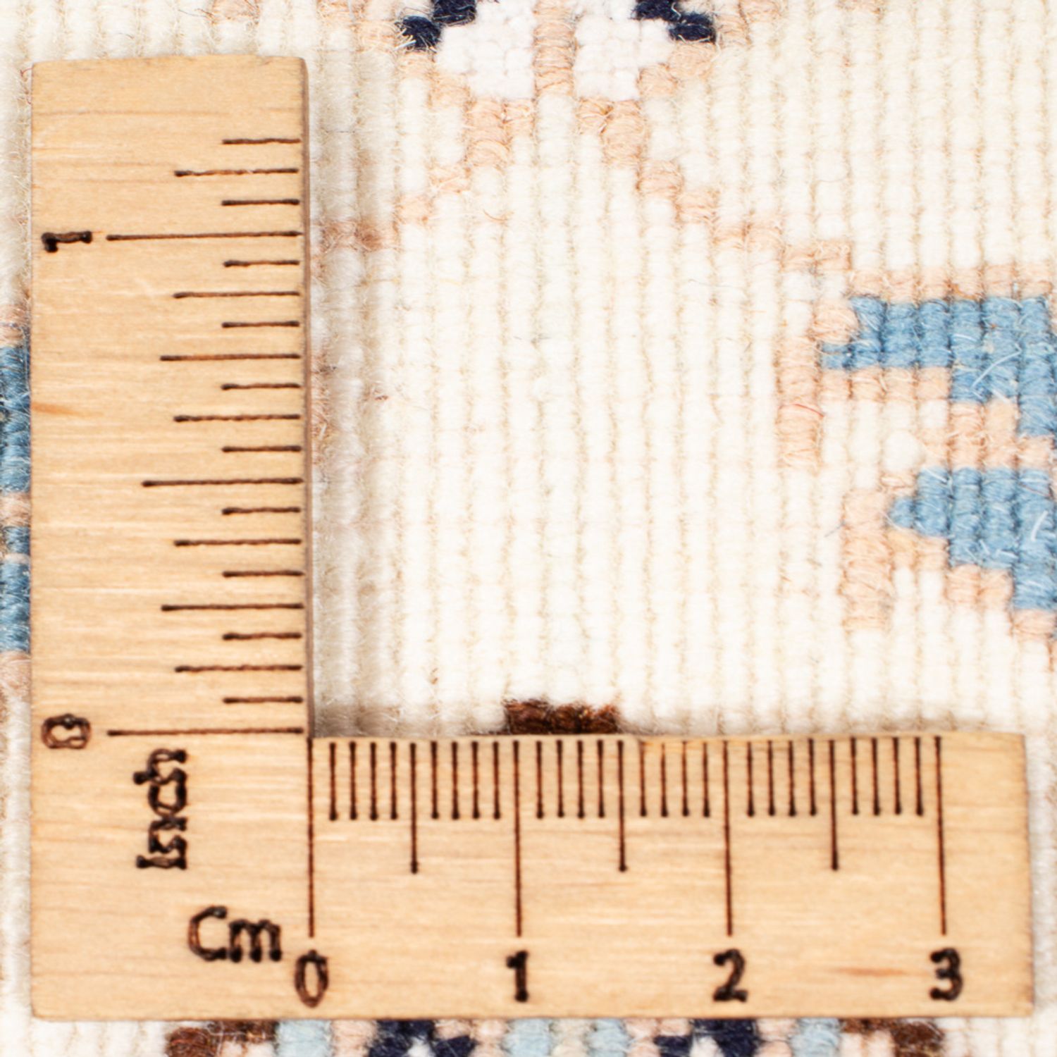 Alfombra de pasillo Alfombra Persa - Nain - Prima - 394 x 91 cm - crema