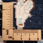 Alfombra de pasillo Alfombra Persa - Nain - Prima - 302 x 80 cm - azul oscuro