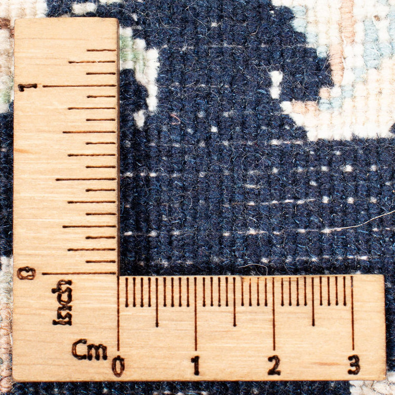 Alfombra de pasillo Alfombra Persa - Nain - Prima - 305 x 82 cm - azul oscuro
