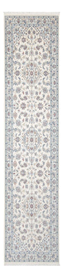 Alfombra de pasillo Alfombra Persa - Nain - Prima - 303 x 81 cm - crema