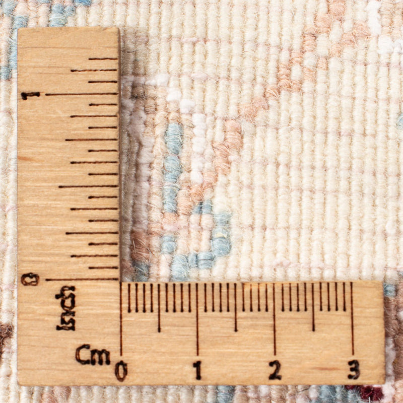 Alfombra de pasillo Alfombra Persa - Nain - Prima - 306 x 90 cm - crema