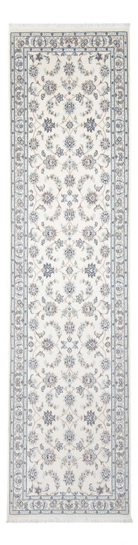 Alfombra de pasillo Alfombra Persa - Nain - Prima - 301 x 84 cm - crema