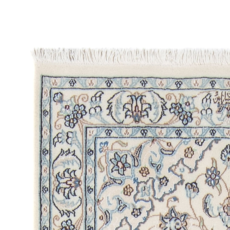 Alfombra de pasillo Alfombra Persa - Nain - Prima - 295 x 80 cm - crema
