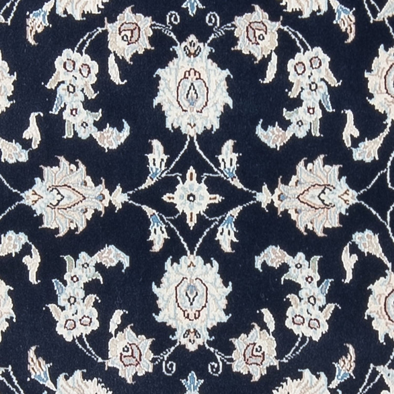 Alfombra de pasillo Alfombra Persa - Nain - Prima - 293 x 81 cm - azul oscuro