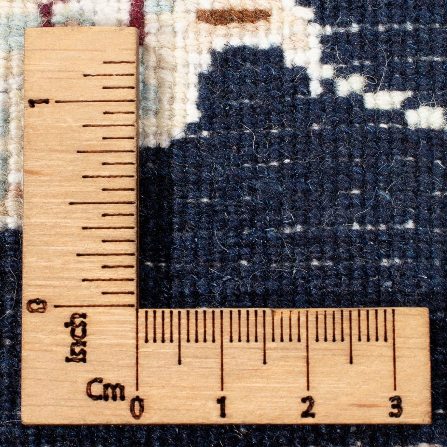 Alfombra de pasillo Alfombra Persa - Nain - Prima - 293 x 81 cm - azul oscuro