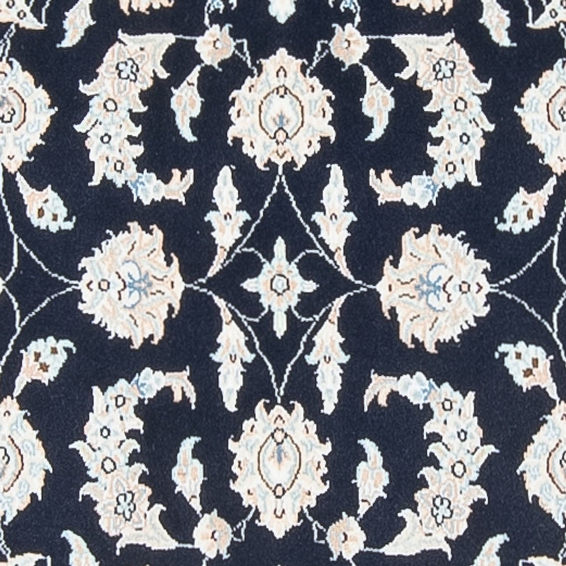 Alfombra de pasillo Alfombra Persa - Nain - Prima - 339 x 85 cm - azul oscuro