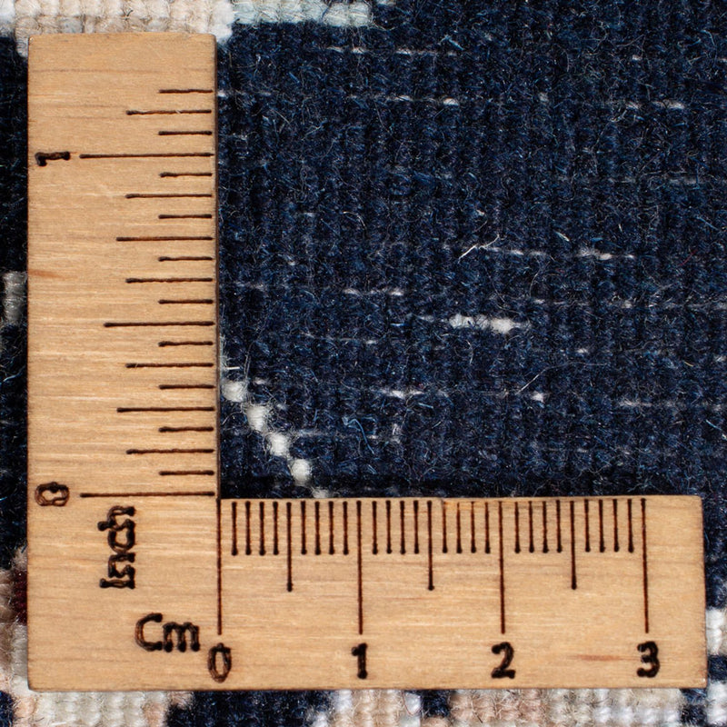 Alfombra de pasillo Alfombra Persa - Nain - Prima - 339 x 85 cm - azul oscuro
