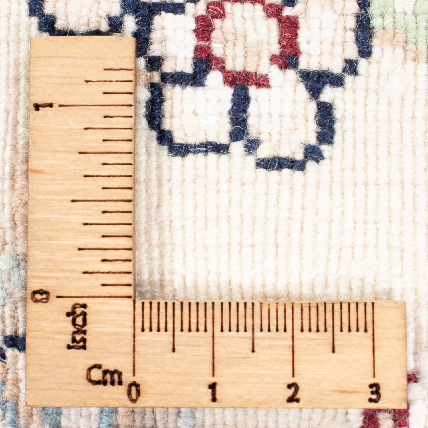 Alfombra de pasillo Alfombra Persa - Nain - Prima - 315 x 80 cm - crema