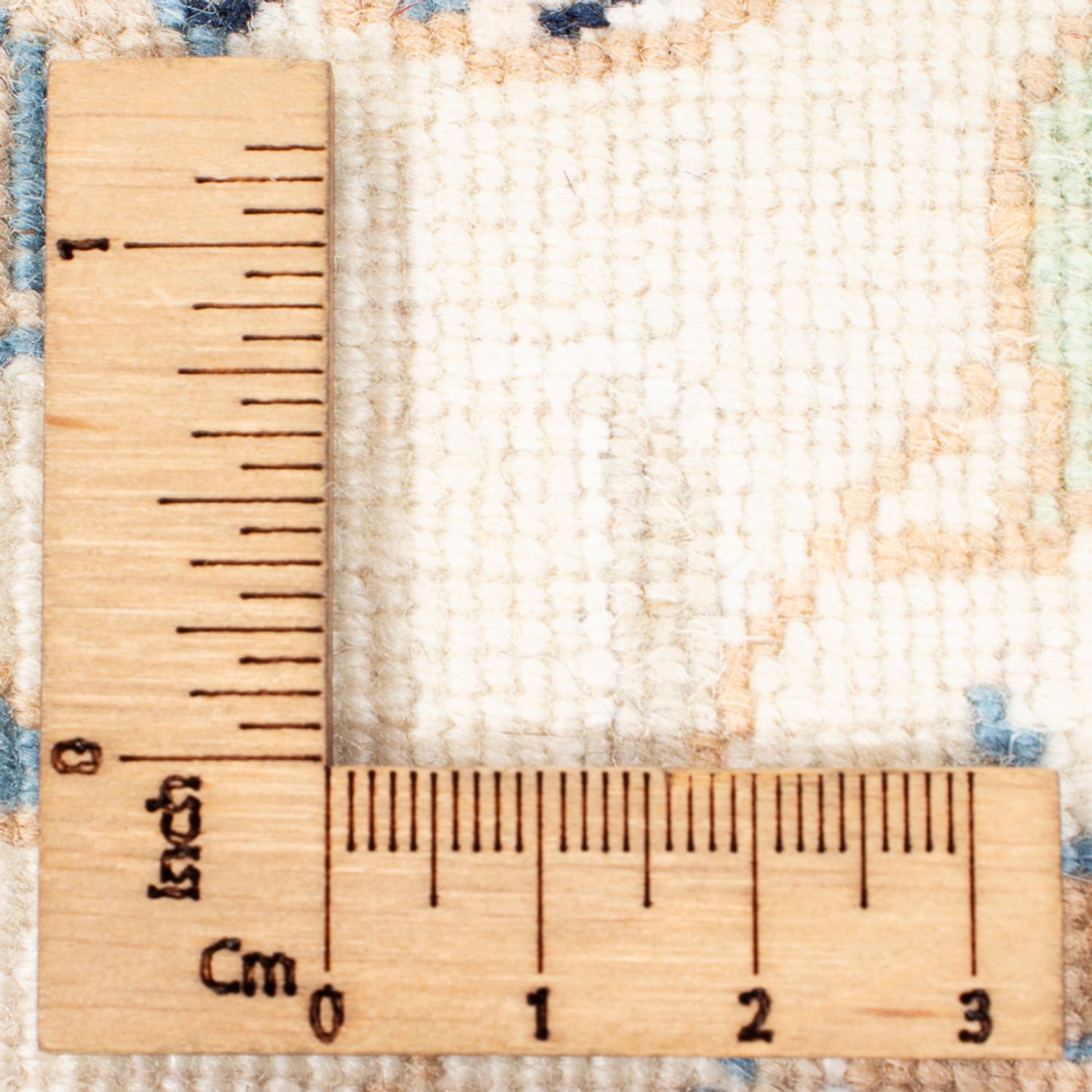 Alfombra de pasillo Alfombra Persa - Nain - Prima - 304 x 80 cm - crema