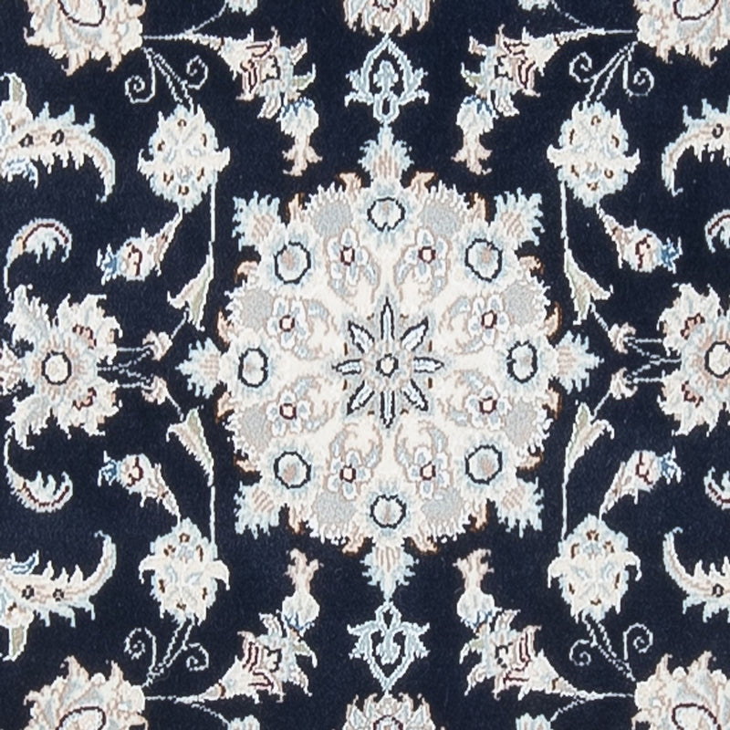 Alfombra de pasillo Alfombra Persa - Nain - Prima - 294 x 80 cm - azul oscuro