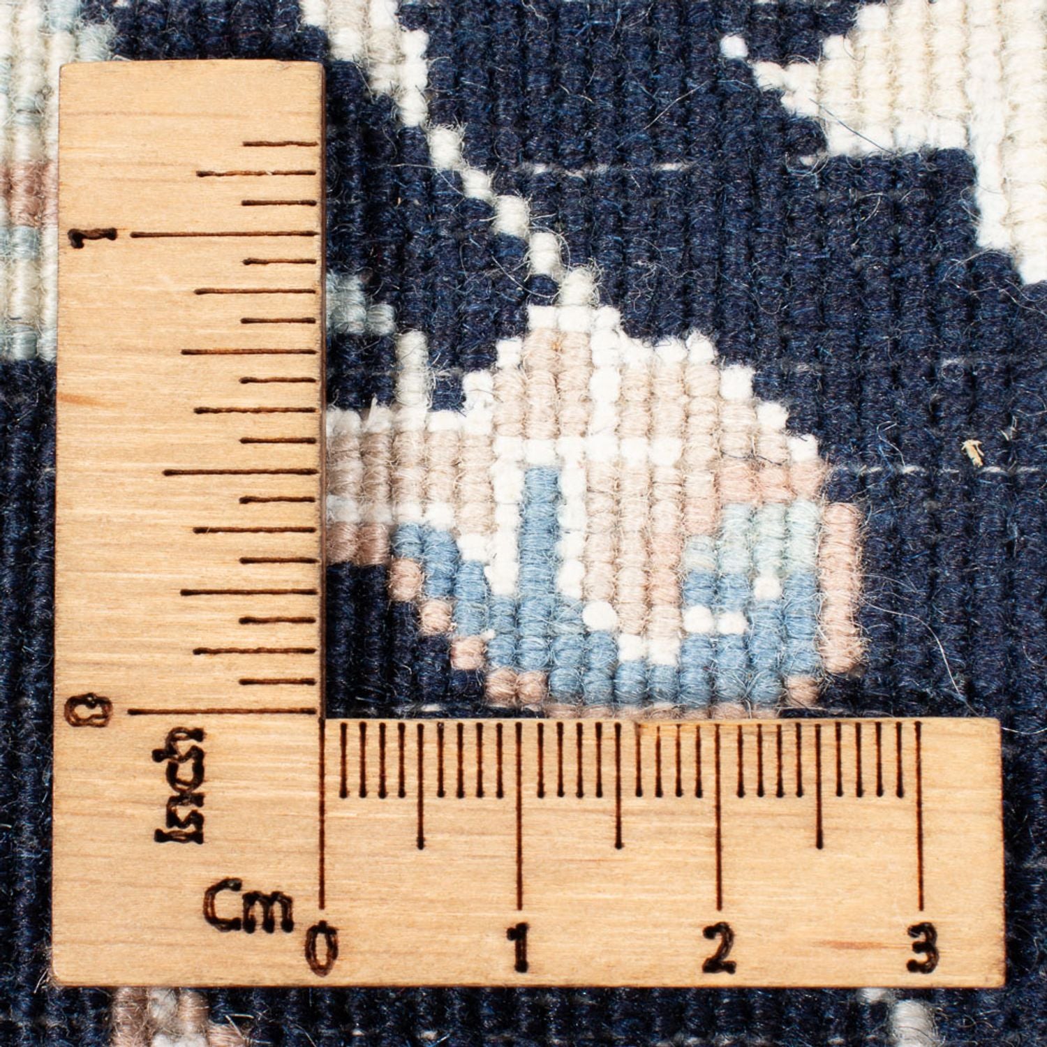 Alfombra de pasillo Alfombra Persa - Nain - Prima - 299 x 84 cm - azul oscuro