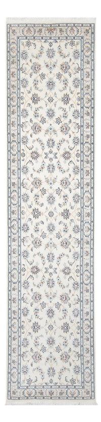 Alfombra de pasillo Alfombra Persa - Nain - Prima - 292 x 81 cm - crema