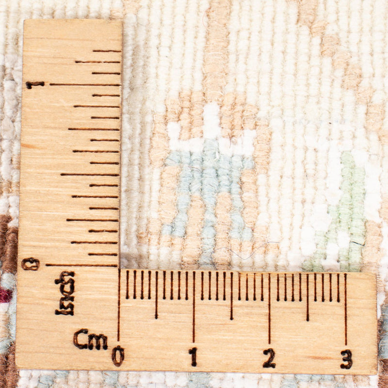 Alfombra de pasillo Alfombra Persa - Nain - Prima - 292 x 81 cm - crema
