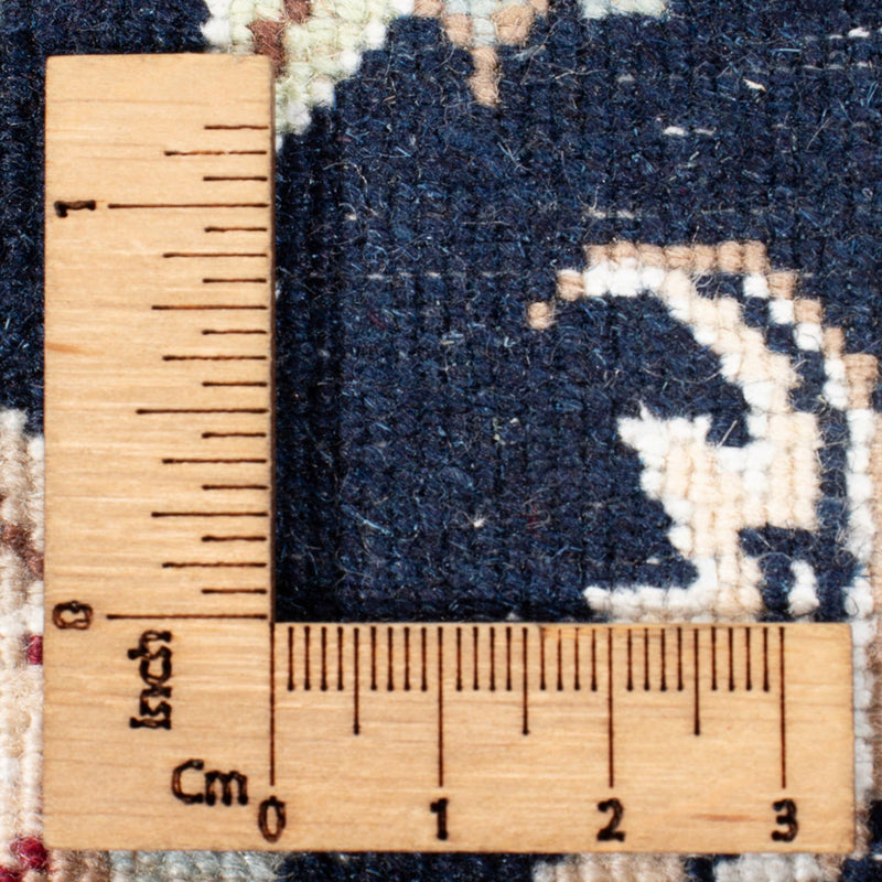 Alfombra de pasillo Alfombra Persa - Nain - Prima - 300 x 80 cm - azul oscuro