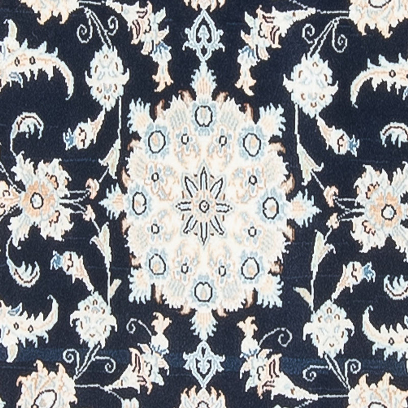 Alfombra de pasillo Alfombra Persa - Nain - Prima - 322 x 80 cm - azul oscuro