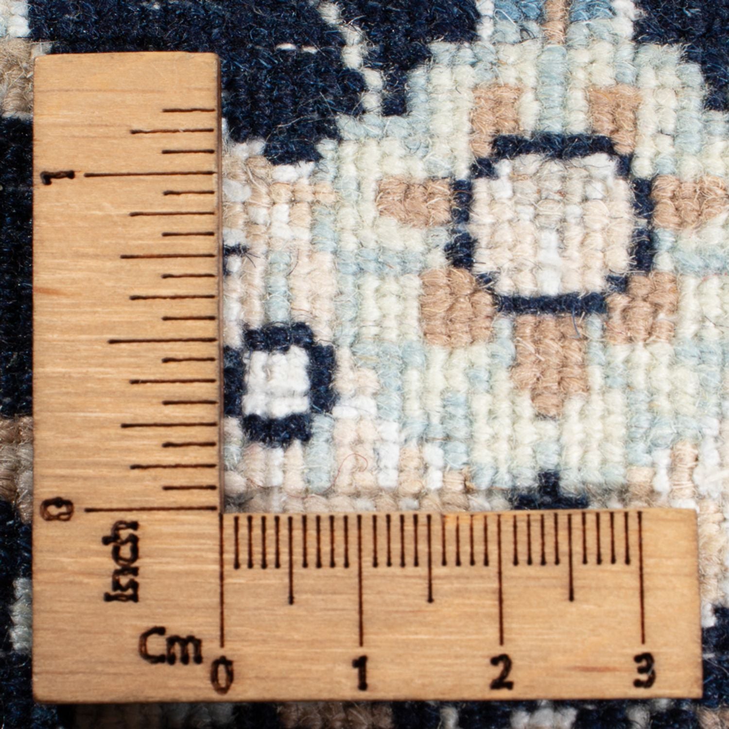 Alfombra de pasillo Alfombra Persa - Nain - Prima - 301 x 83 cm - azul oscuro