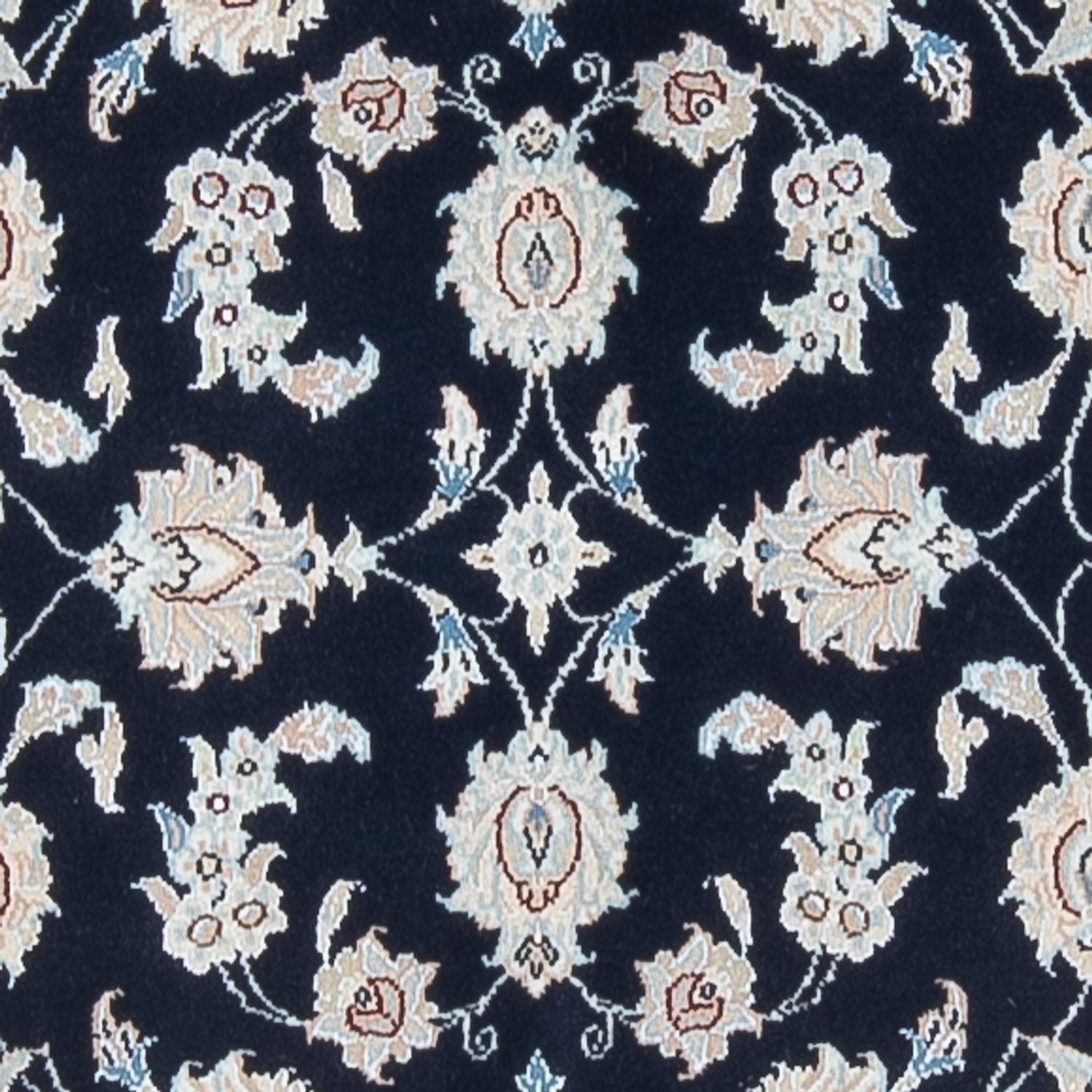 Alfombra de pasillo Alfombra Persa - Nain - Prima - 290 x 81 cm - azul oscuro