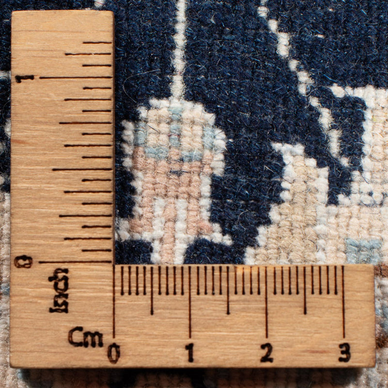 Alfombra de pasillo Alfombra Persa - Nain - Prima - 290 x 81 cm - azul oscuro