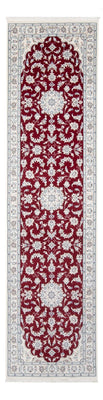 Alfombra de pasillo Alfombra Persa - Nain - Prima - 297 x 81 cm - rojo
