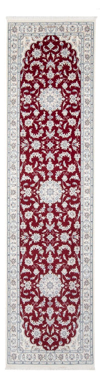 Alfombra de pasillo Alfombra Persa - Nain - Prima - 297 x 81 cm - rojo