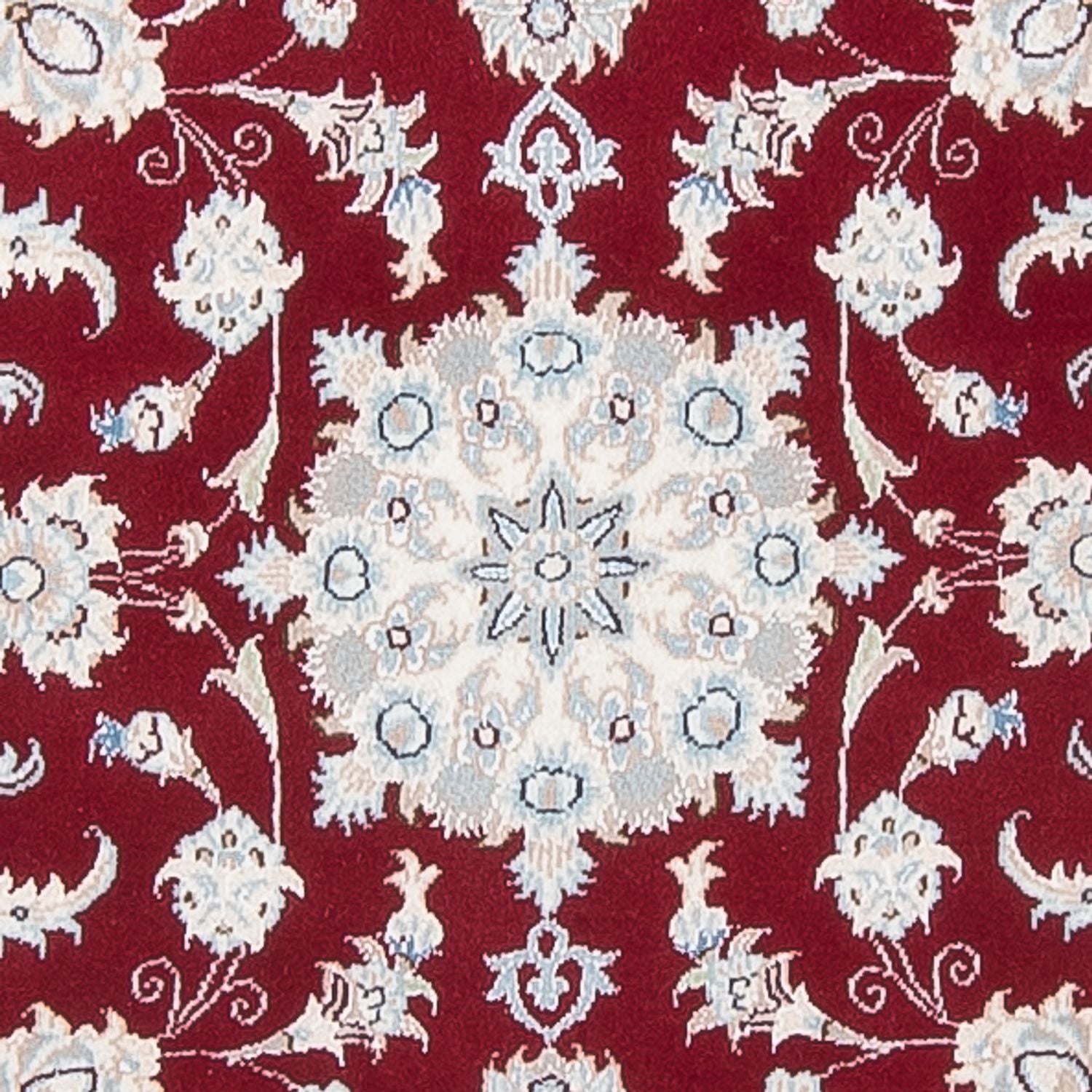 Alfombra de pasillo Alfombra Persa - Nain - Prima - 297 x 81 cm - rojo