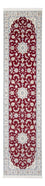 Alfombra de pasillo Alfombra Persa - Nain - Prima - 302 x 82 cm - rojo