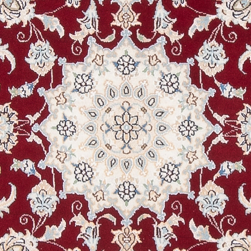 Alfombra de pasillo Alfombra Persa - Nain - Prima - 297 x 92 cm - rojo