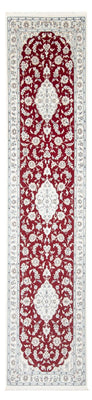 Alfombra de pasillo Alfombra Persa - Nain - Prima - 354 x 86 cm - rojo