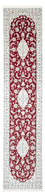 Alfombra de pasillo Alfombra Persa - Nain - Prima - 354 x 86 cm - rojo