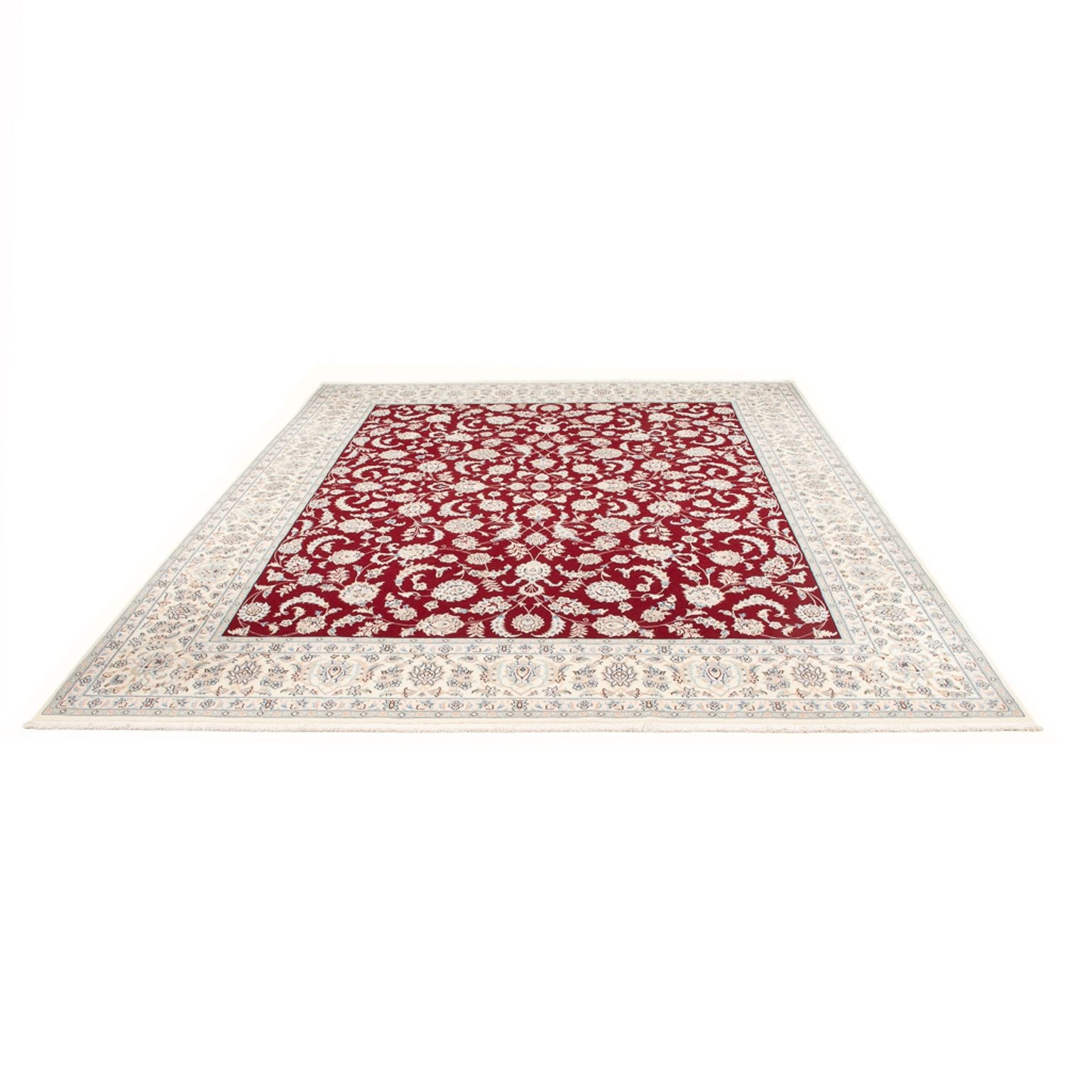 Alfombra Persa - Nain - Prima - 295 x 247 cm - rojo