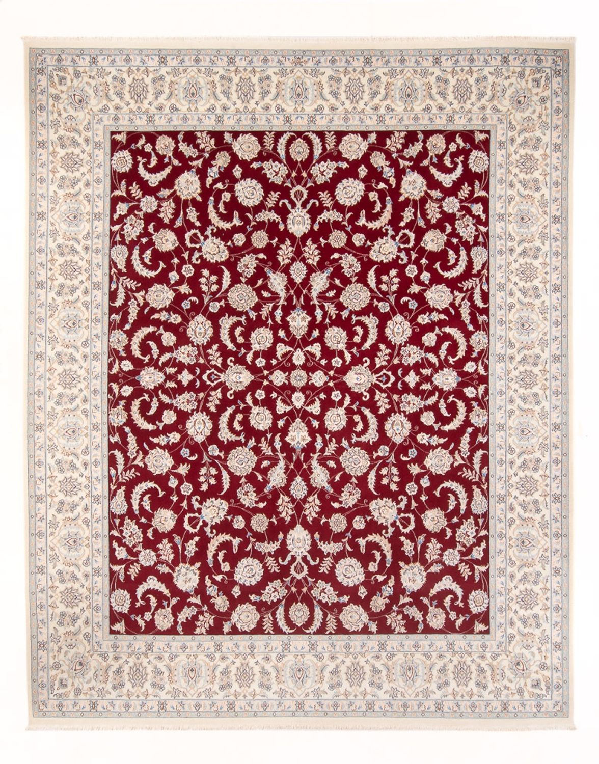 Alfombra Persa - Nain - Prima - 298 x 248 cm - rojo