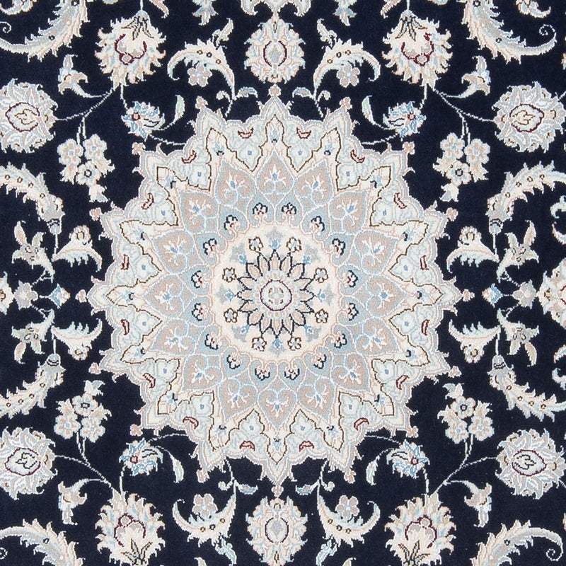 Alfombra Persa - Nain - Prima - 200 x 150 cm - azul oscuro