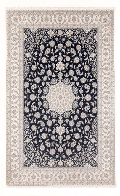 Alfombra Persa - Nain - Prima - 301 x 202 cm - azul oscuro