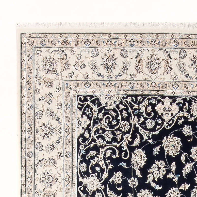 Alfombra Persa - Nain - Prima - 301 x 202 cm - azul oscuro