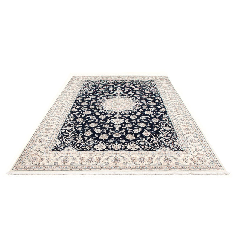 Alfombra Persa - Nain - Prima - 301 x 202 cm - azul oscuro