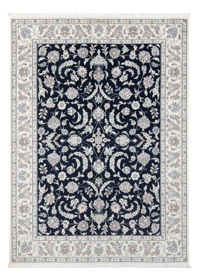 Alfombra Persa - Nain - Prima - 202 x 150 cm - azul oscuro