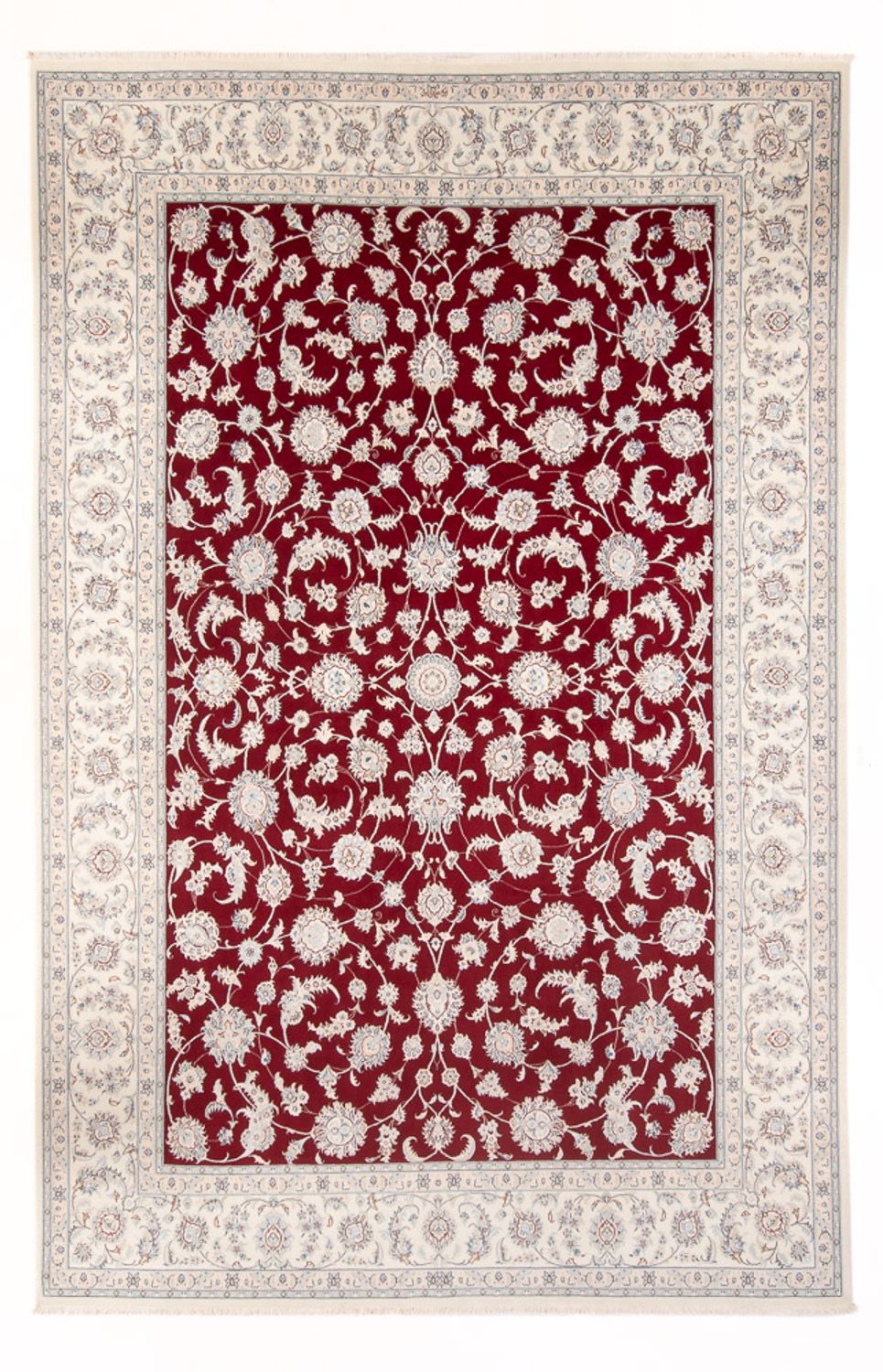 Alfombra Persa - Nain - Prima - 351 x 245 cm - rojo